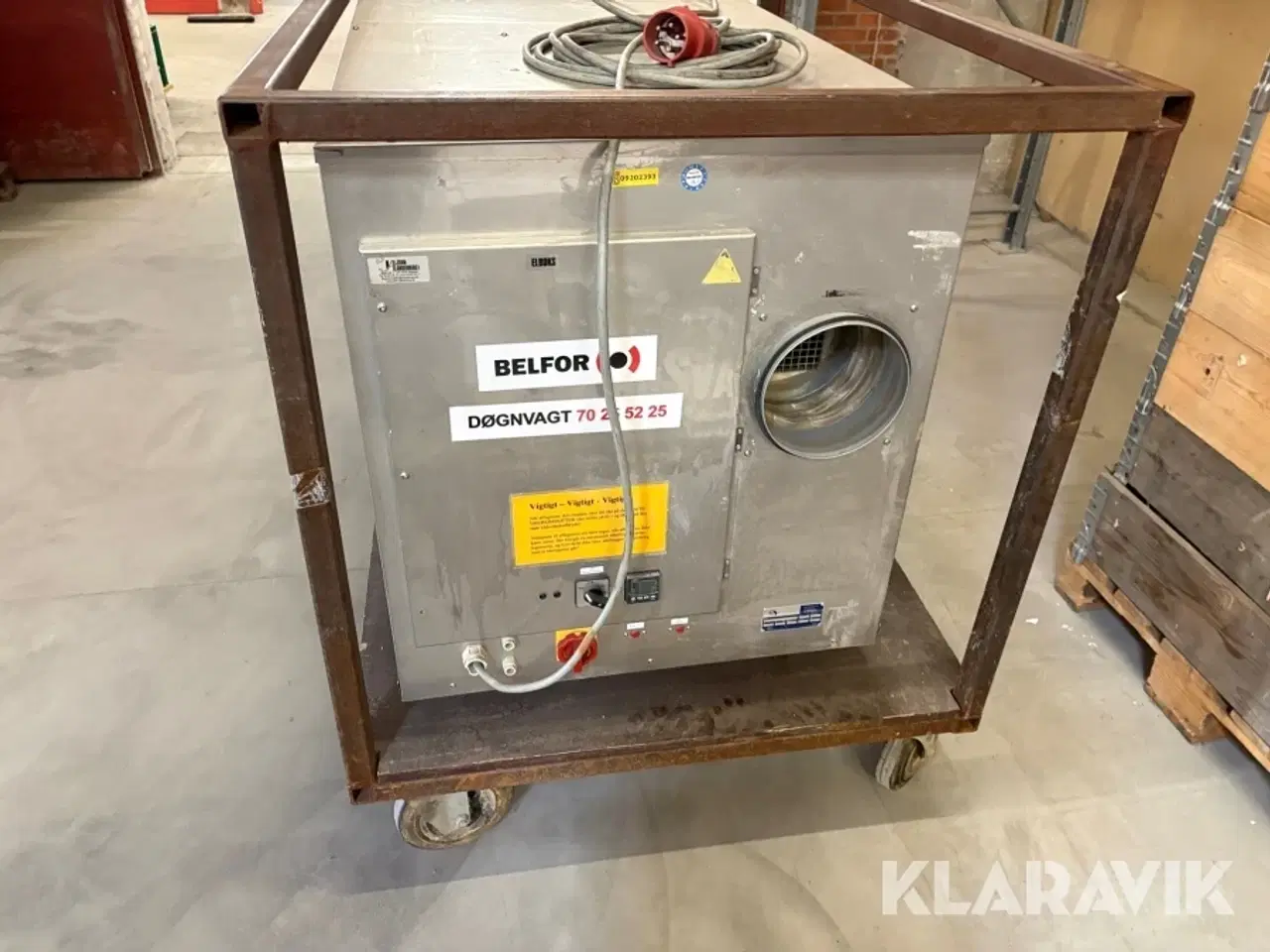 Billede 4 - Affugter HB Cotes A/S CRI200 med slanger