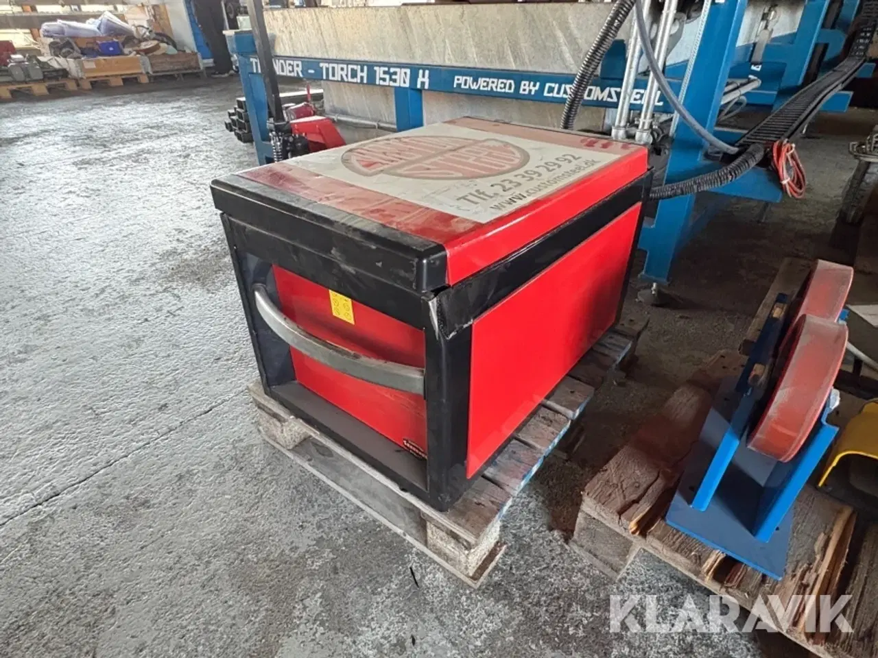 Billede 3 - Værktøjskasse med skuffer Bauhaus Wisent