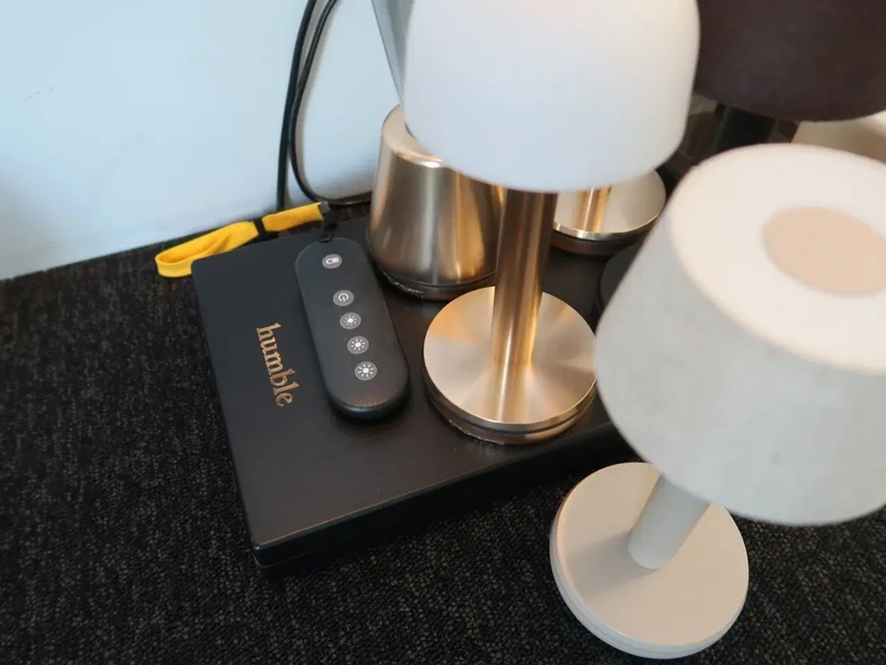 Billede 4 - 7 stk. LED-lamper med opladestander HUMBLE