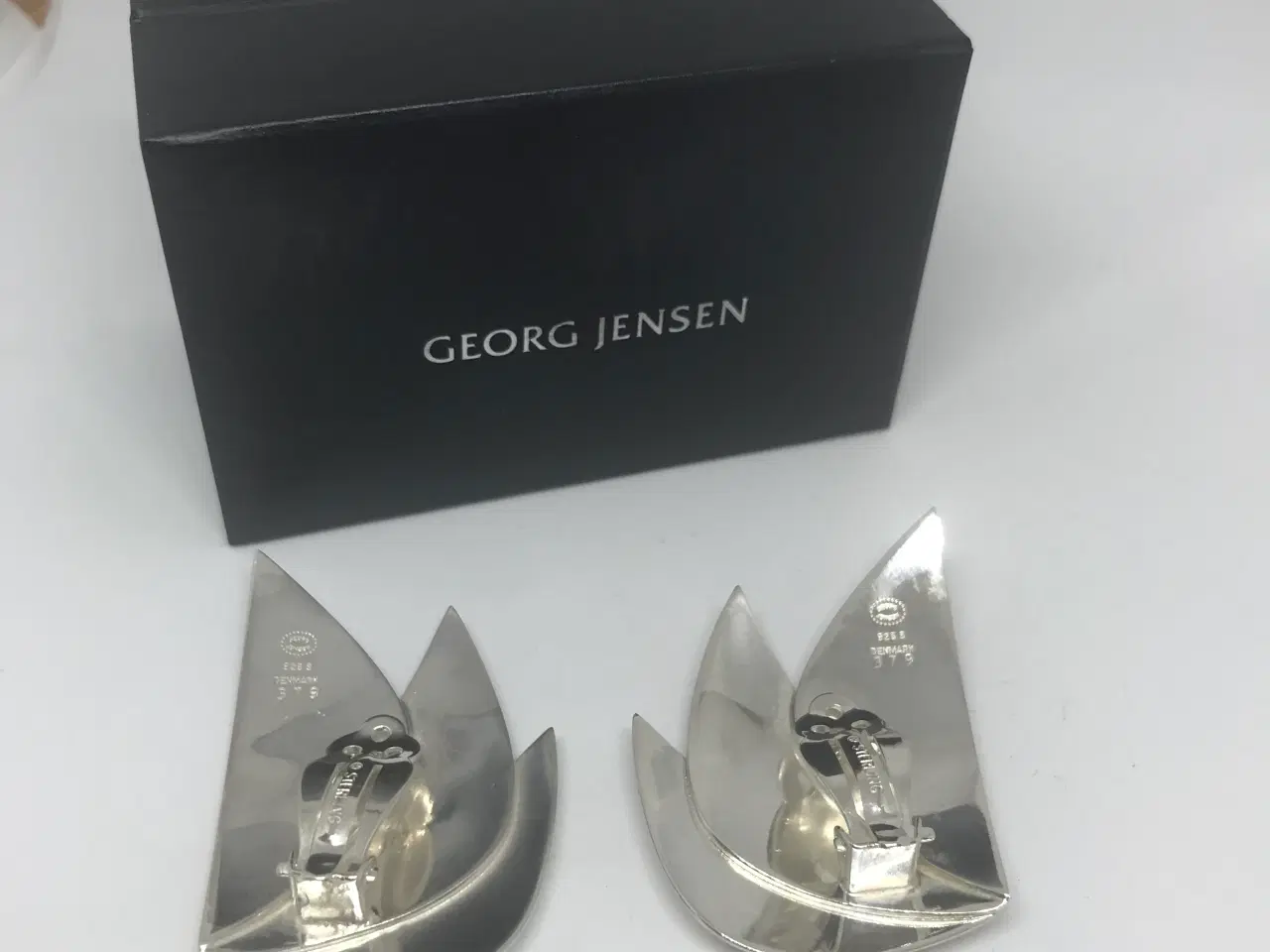 Billede 2 - Georg Jensen Ørerclips i Sterling sølv