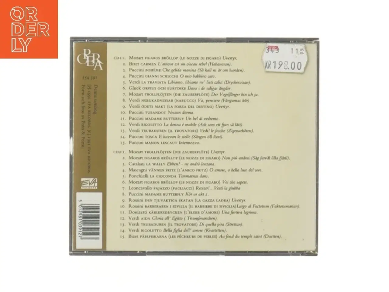 Billede 2 - Absolute Opera CD