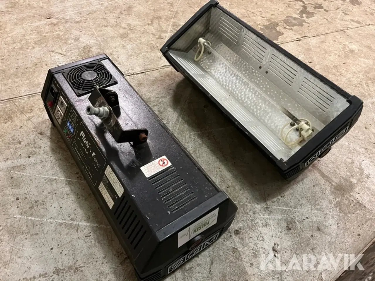 Billede 2 - Lys SGM FLASHER DMX 1.5 Stobescop med flighcase