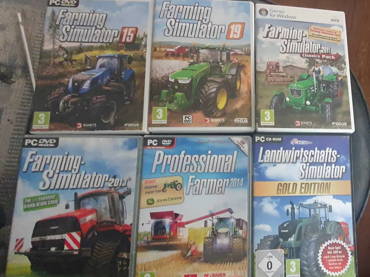 Billede 1 - Div PC spil