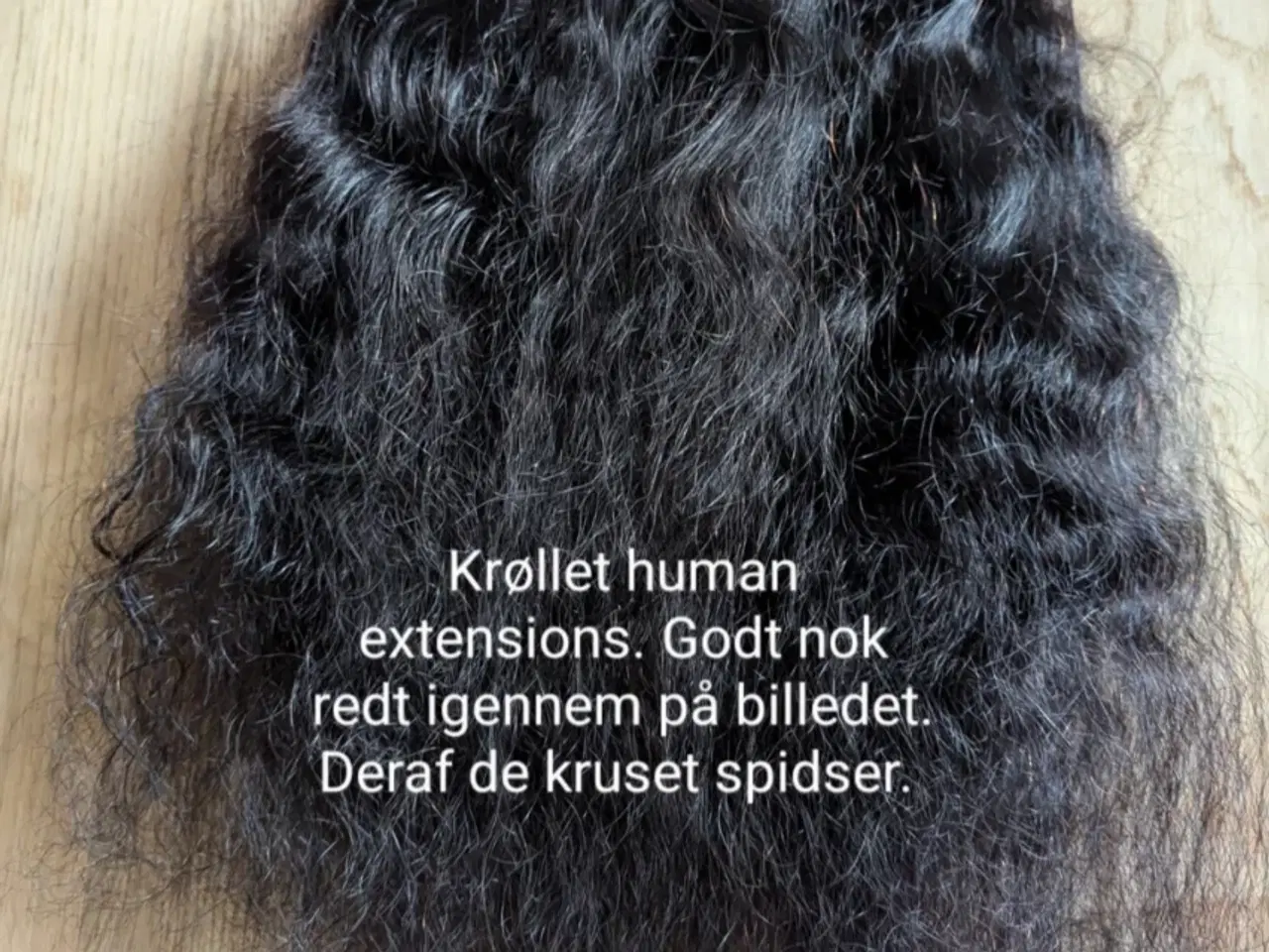 Billede 4 - Human hair extensions 42 cm