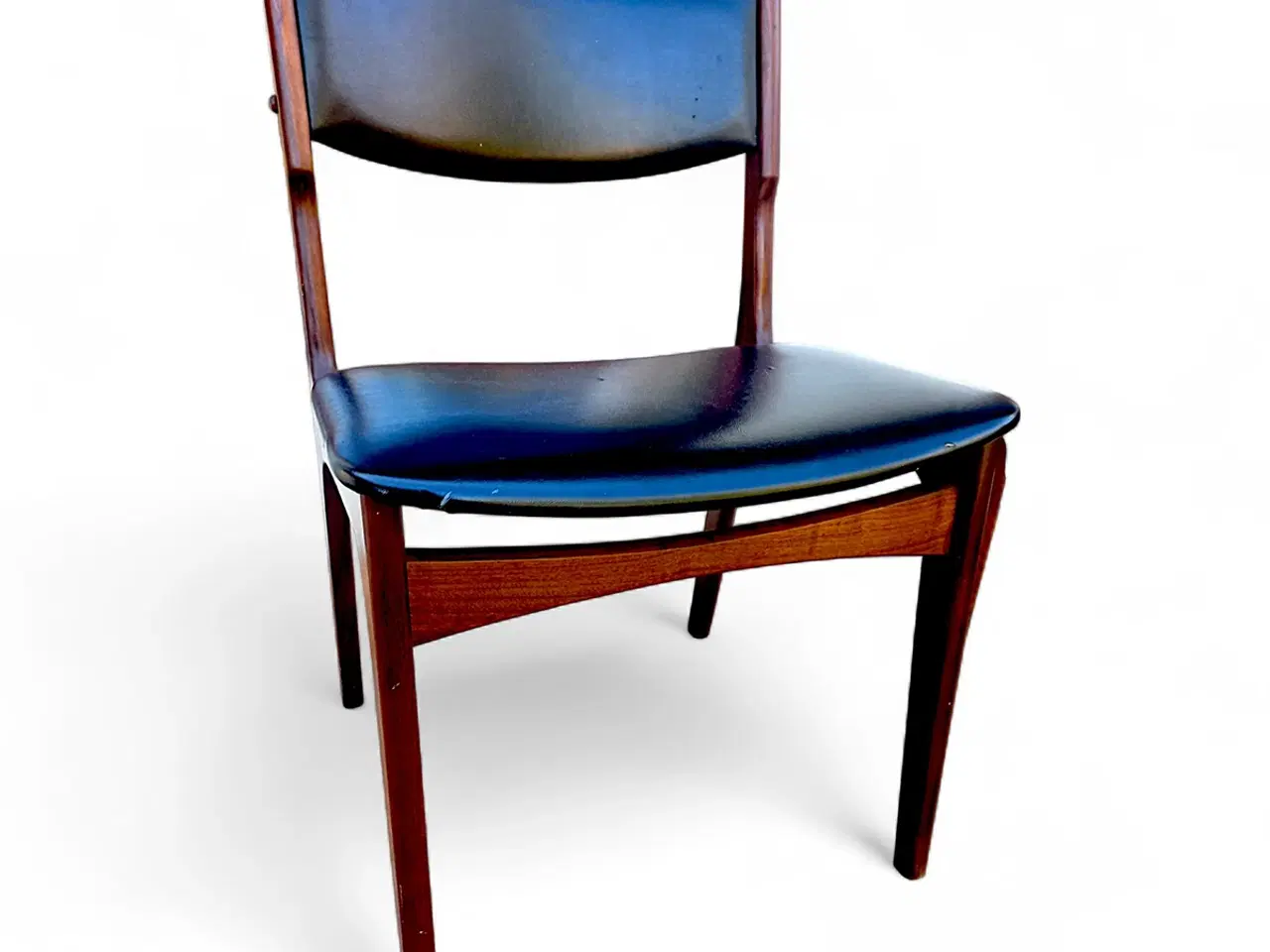 Billede 5 - Et par - Vintage spisebordsstole i massiv teak