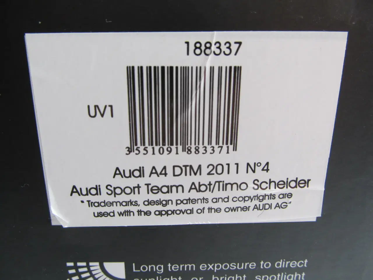 Billede 9 - 2011 Audi A4 DTM #4 Timo Scheider - 1:18