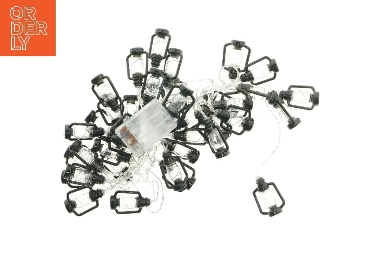 Billede 4 - Lyskæde med lanterner (str. (lys) ca 6 cm)