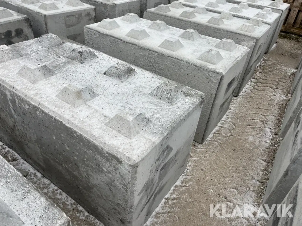 Billede 10 - Betonblokke / siloklodser 25 styk - 160x80x80cm