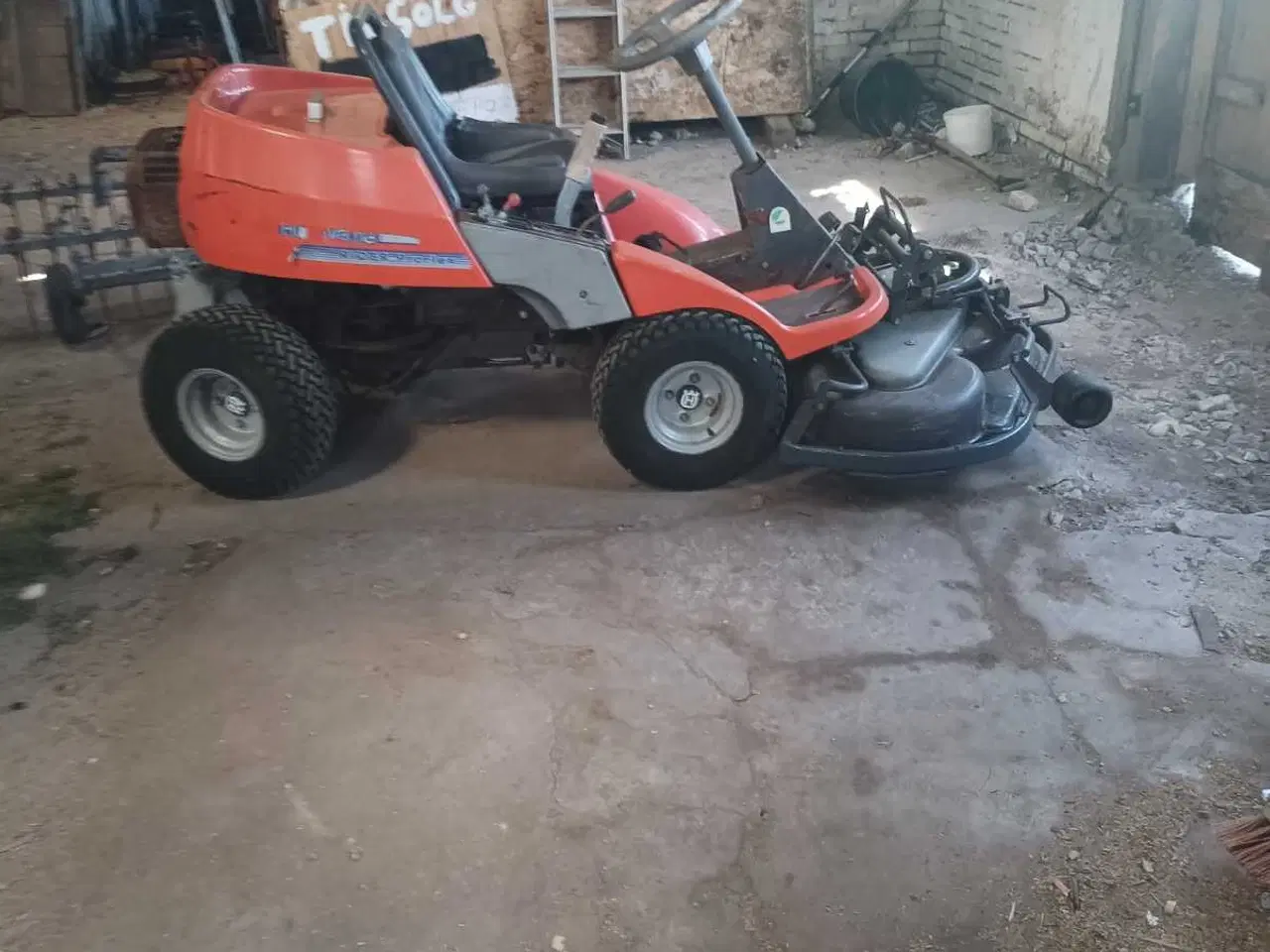 Billede 1 - Husqvarna Rider 20Hk Twin 