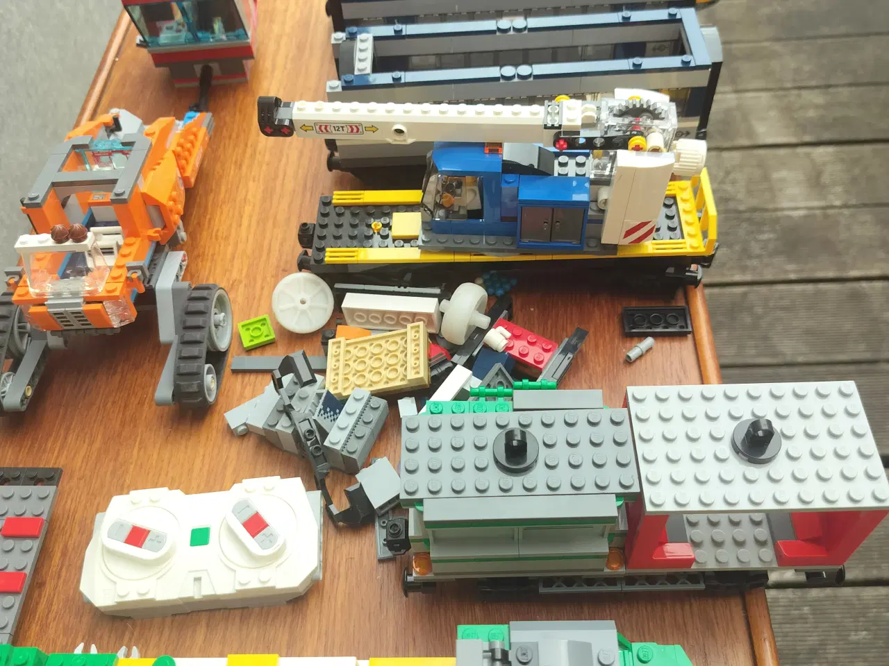 Billede 3 - Tog, barnevogne, skinner o.a. lego
