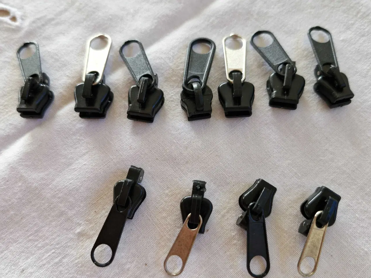 Billede 1 - 11 Stk. Reperations glider til lynlås