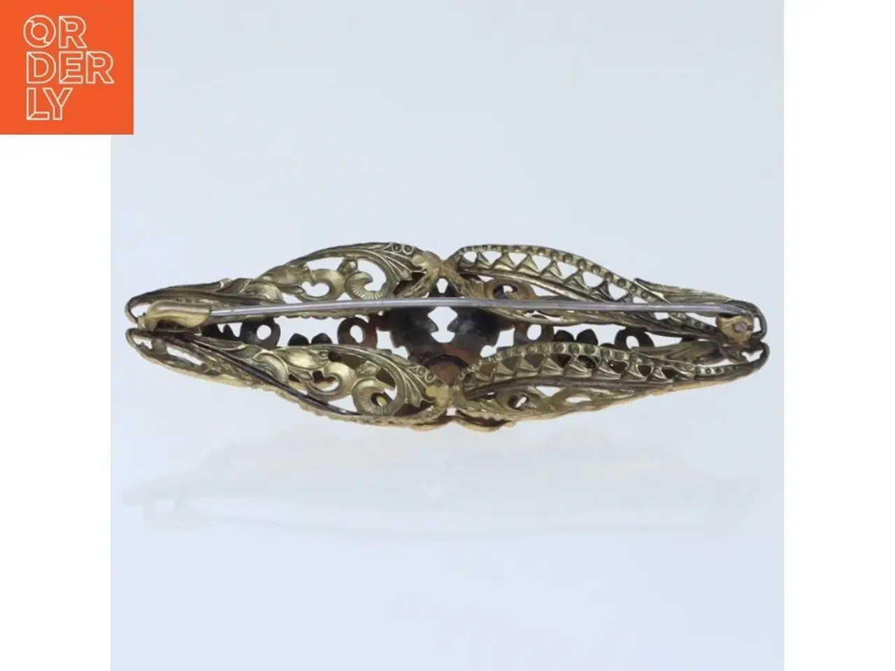 Billede 4 - Vintage metallisk hårspænde (str. 7 cm)