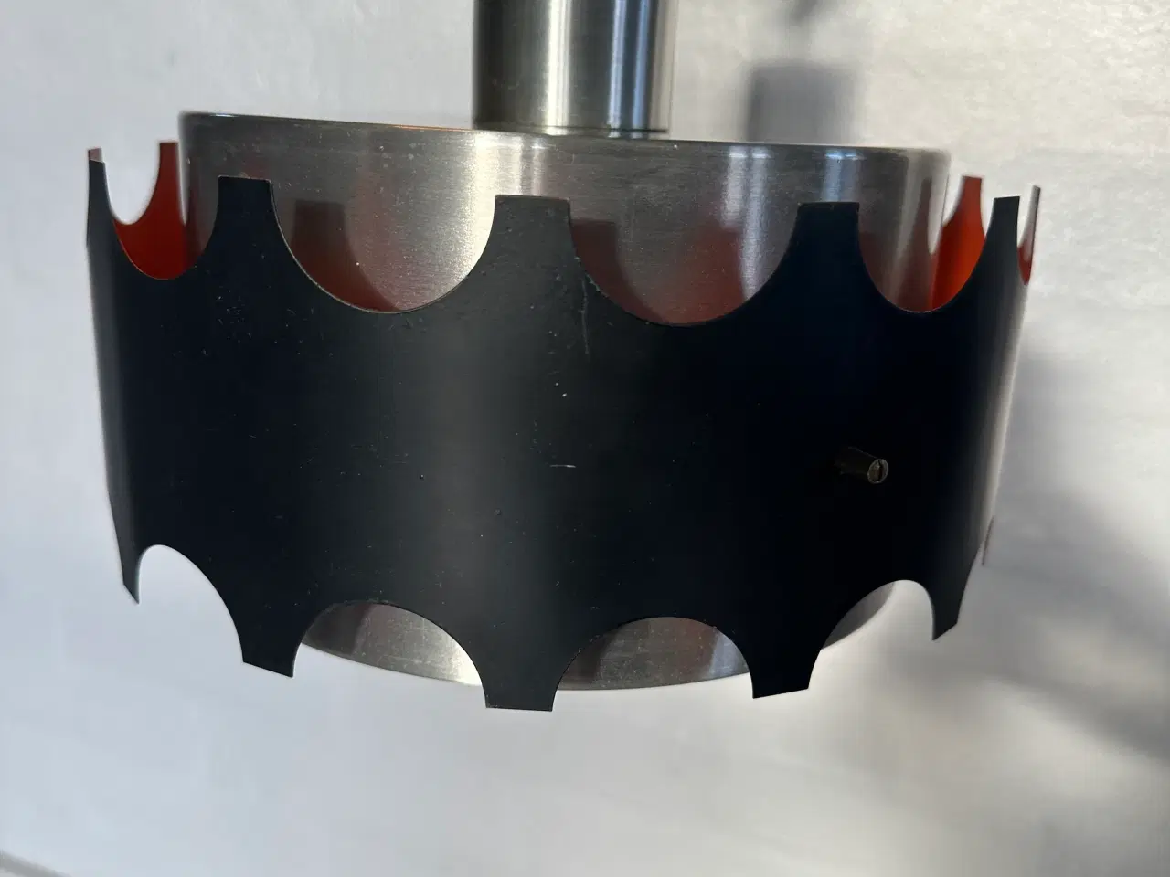 Billede 2 - Retro loftlampe i stål 