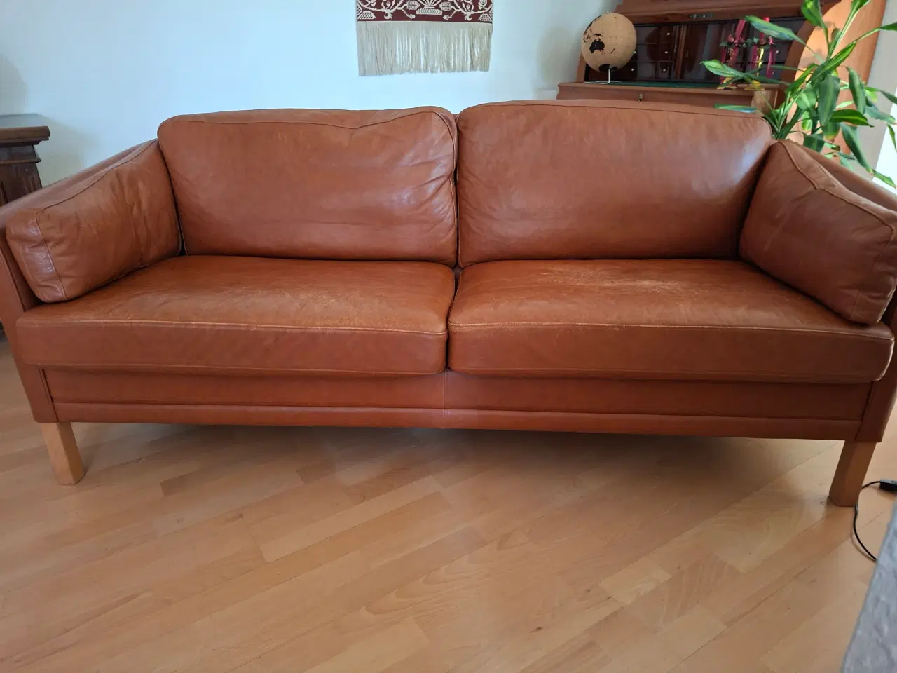 Billede 1 - Mogens Hansen lædersofa