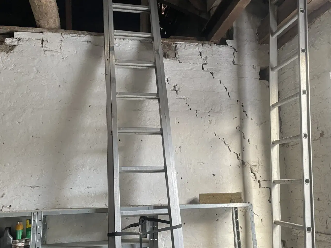 Billede 1 - Hobby teleskop stige med en længde på 7,8 meter.