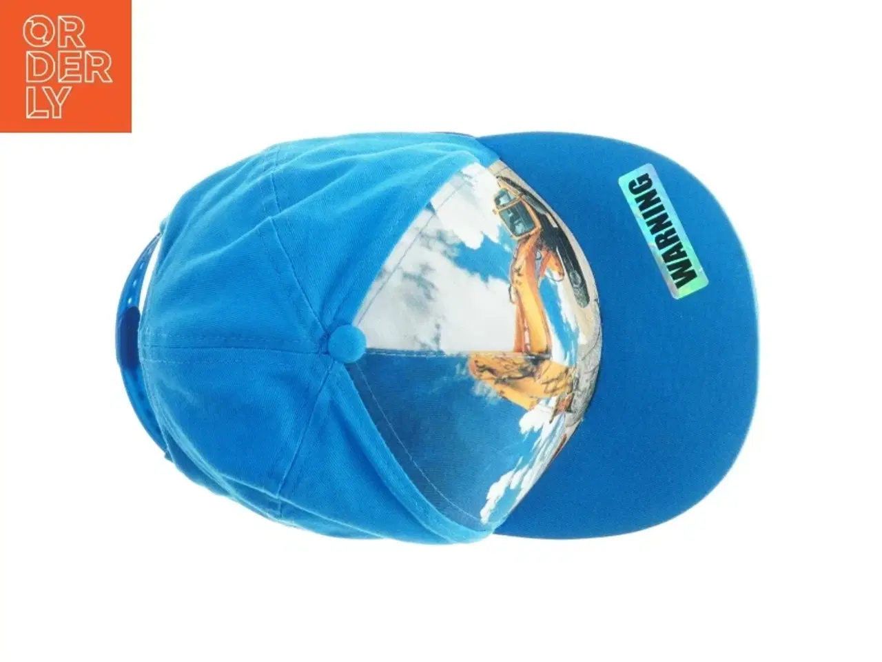 Billede 4 - Snapback-kasket med gravemaskineprint (str. Diameter, 19 cm)
