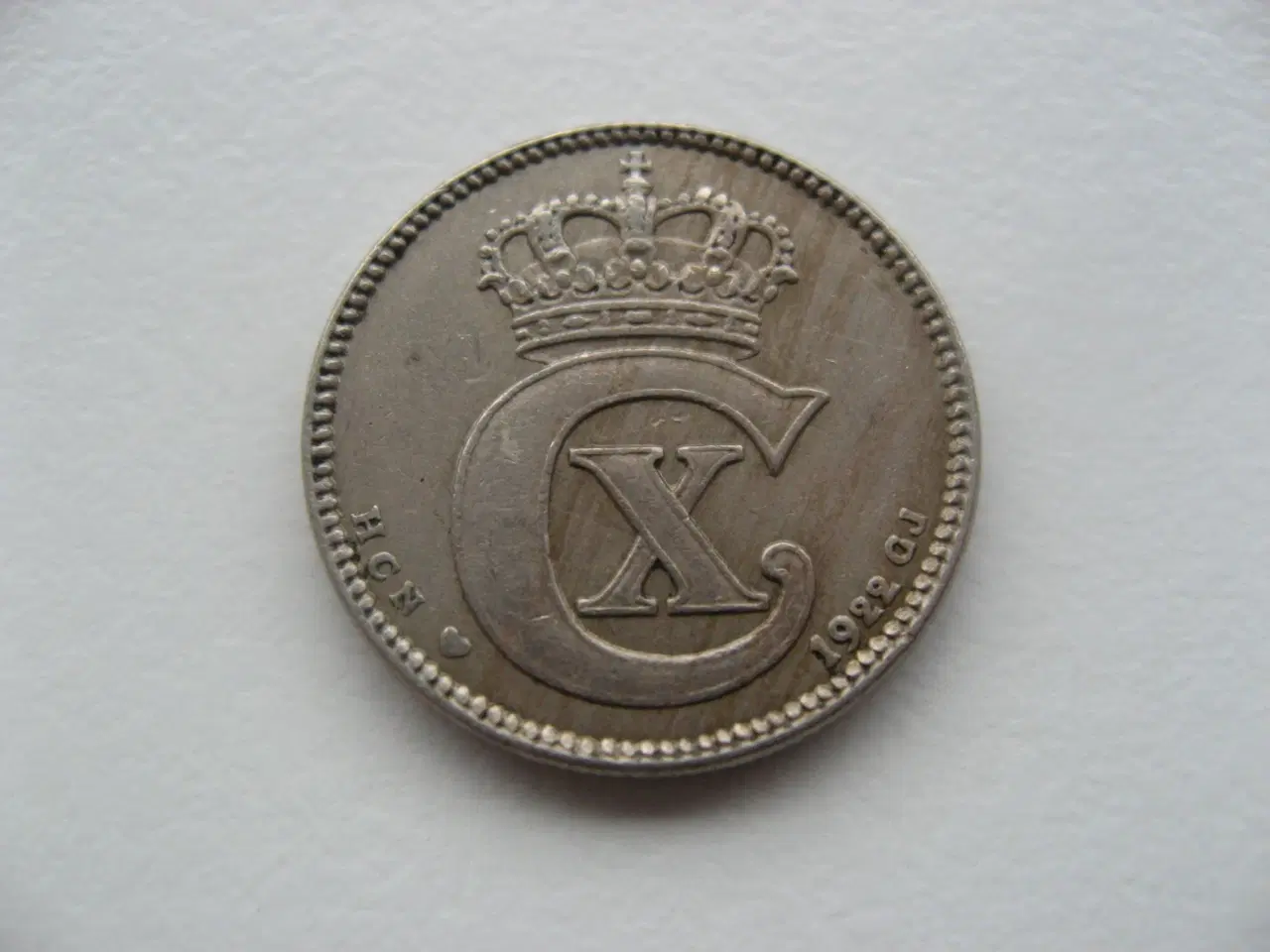 Billede 1 - RESERVERET. Flot 25 øre 1922, en af de gode