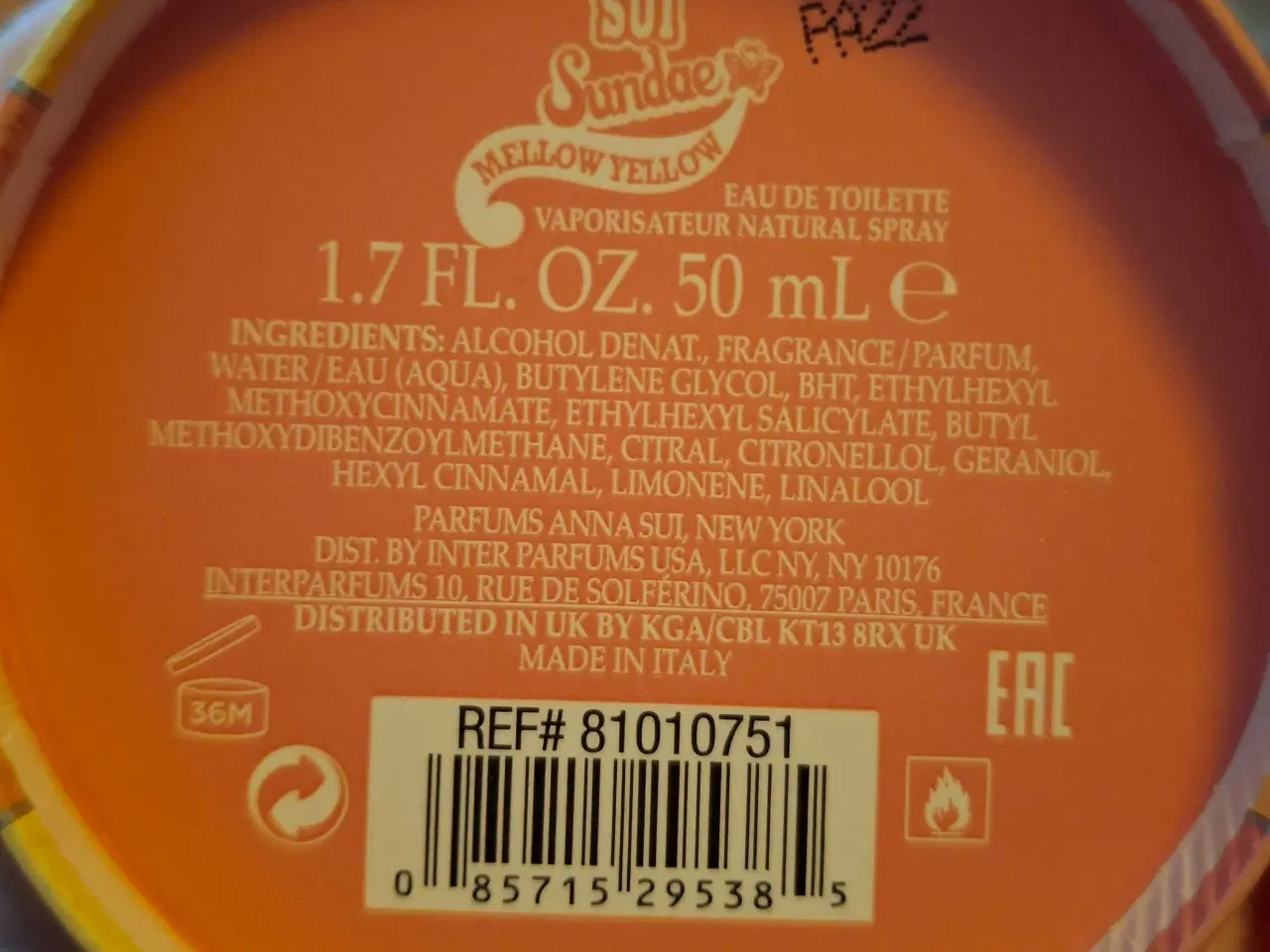 Billede 6 - Sundae Mellow Yellow 50 ml.Eau De Toilette - Anna 
