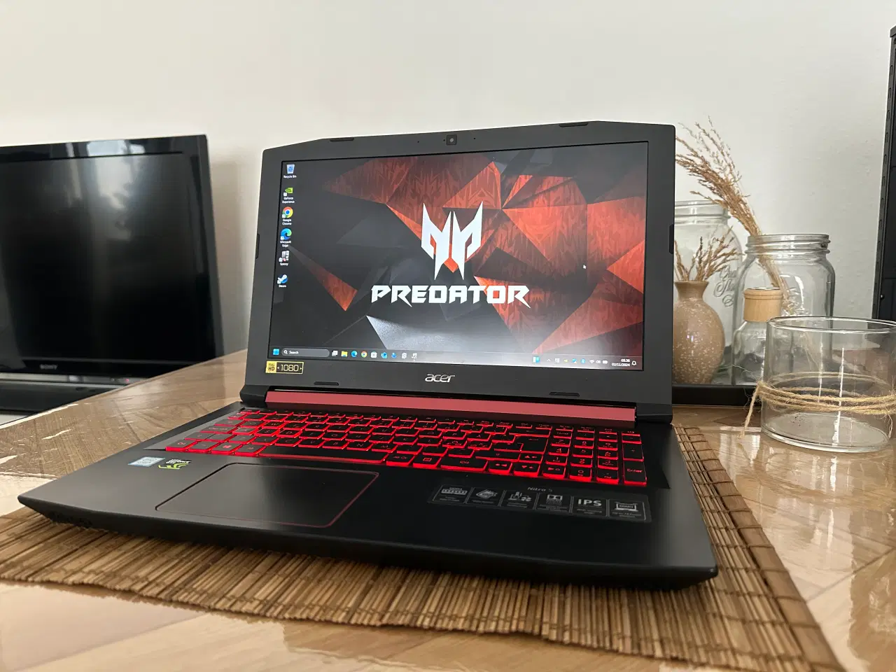 Billede 2 - Acer Nitro 5, i5-7300HQ, 3.50 GHz, 16 GB ram, 500 