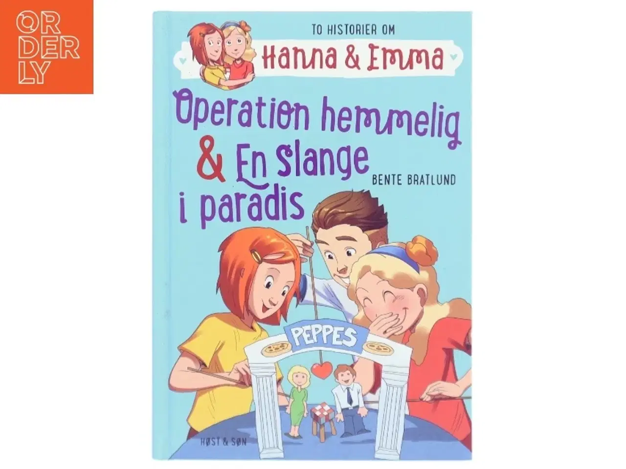 Billede 1 - Hanna & Emma børnebog fra Høst & Søn