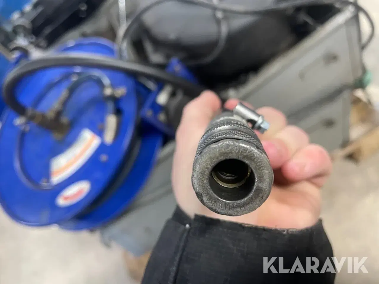 Billede 12 - Slangeopruller - boltsaks - metal skuffer