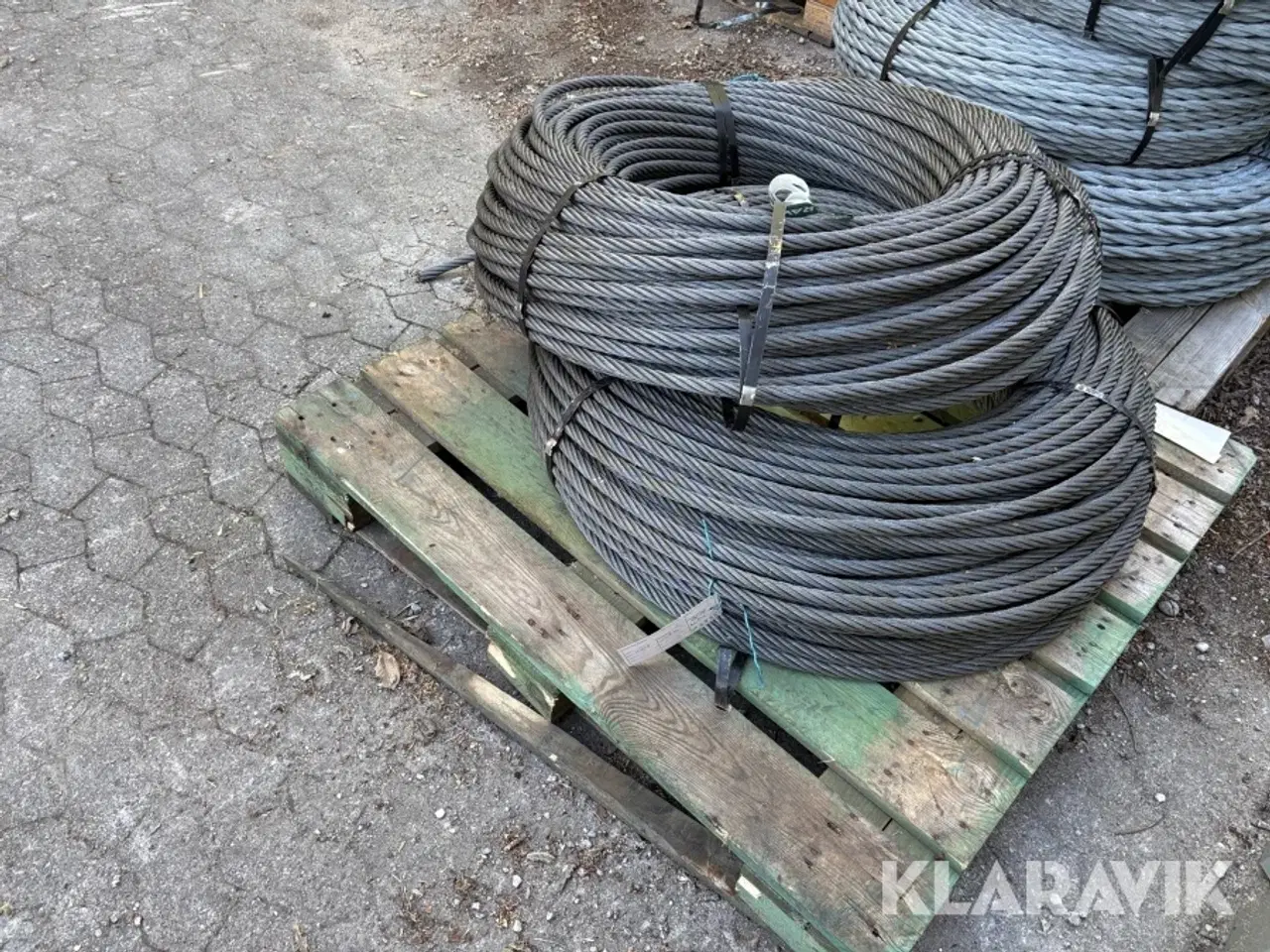Billede 5 - Stålwire Randers reb 6x36 - 2 bundter af 249m, 20mm