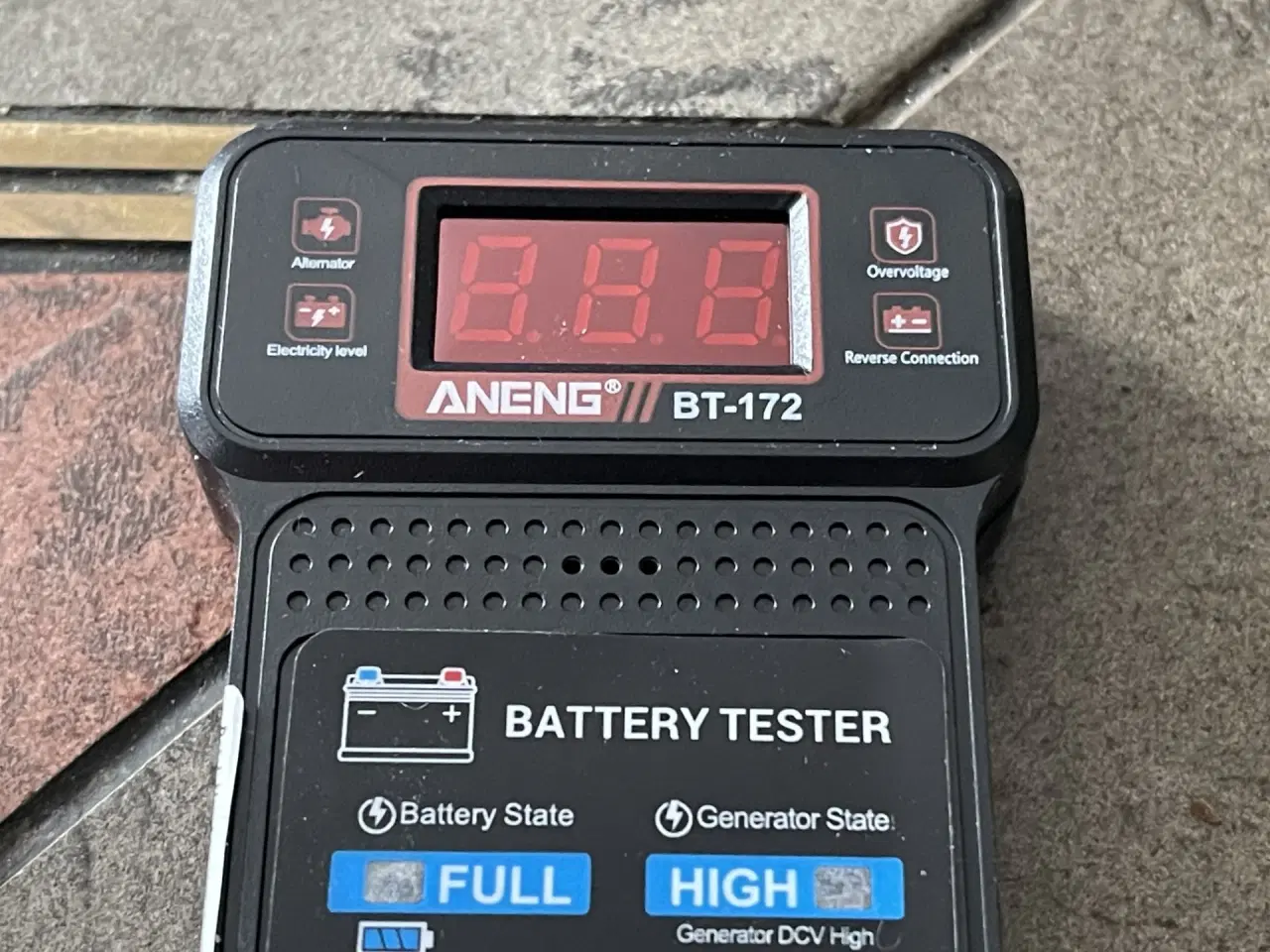 Billede 3 - helt ny batteri tester til biler 