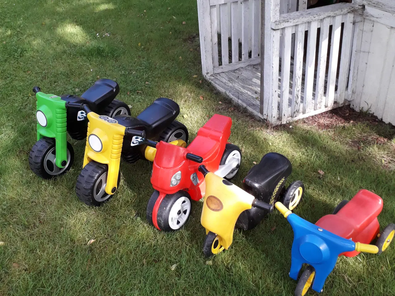 Billede 2 - Motorcykel med plastikhjul