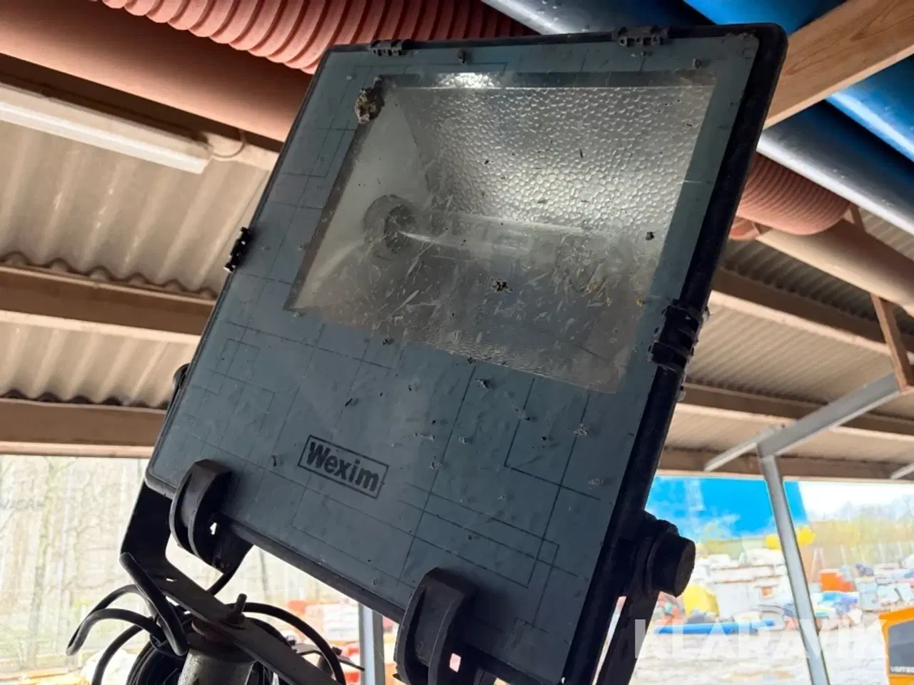 Billede 6 - Arbejdslamper Wexim - med støtteben, 7 styks