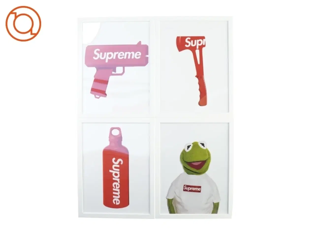 Billede 1 - Billedramme med supreme billeder fra Ikea (str. 33 x 43 cm)