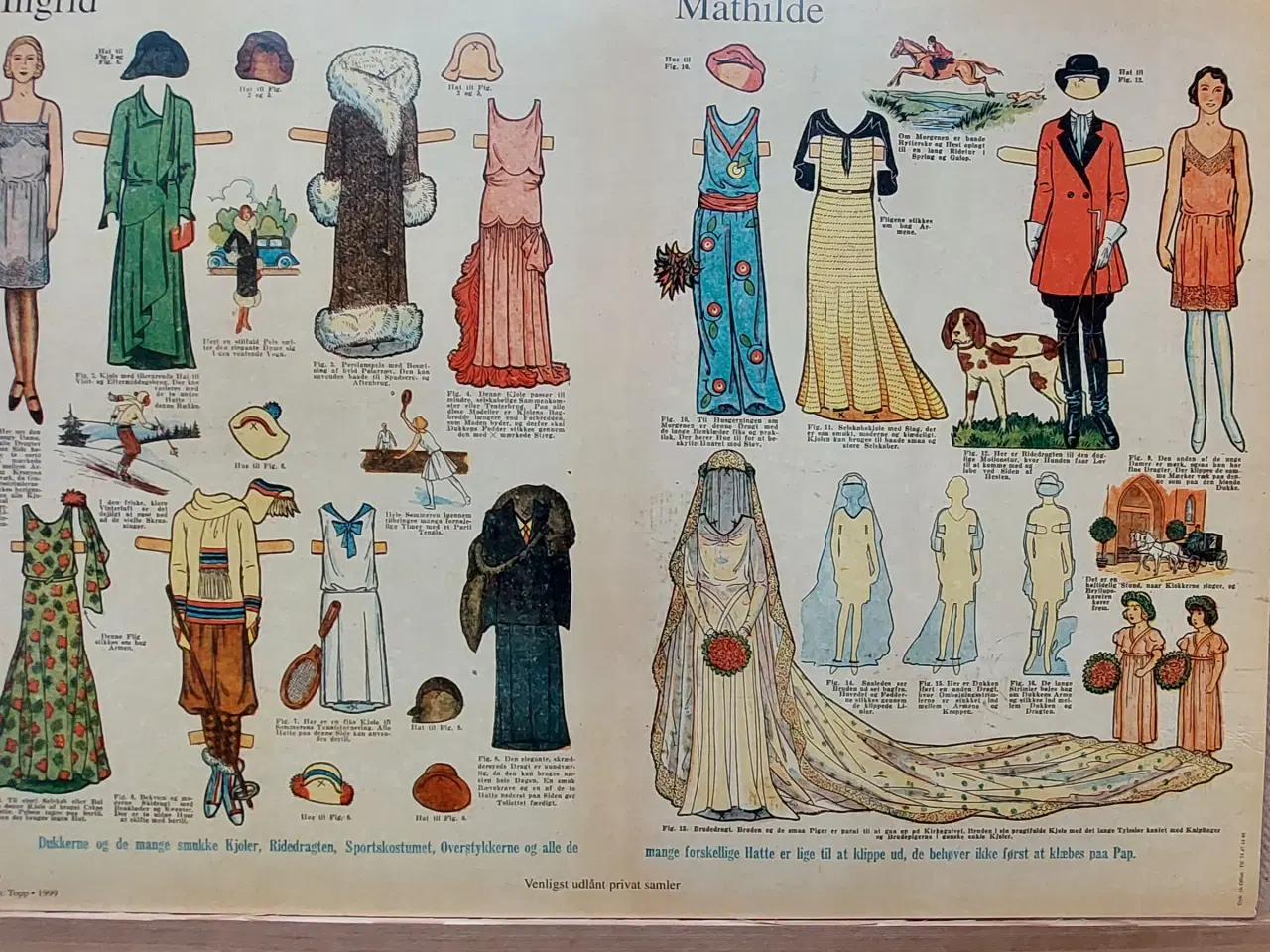 Billede 9 - Lot påklædningsdukker