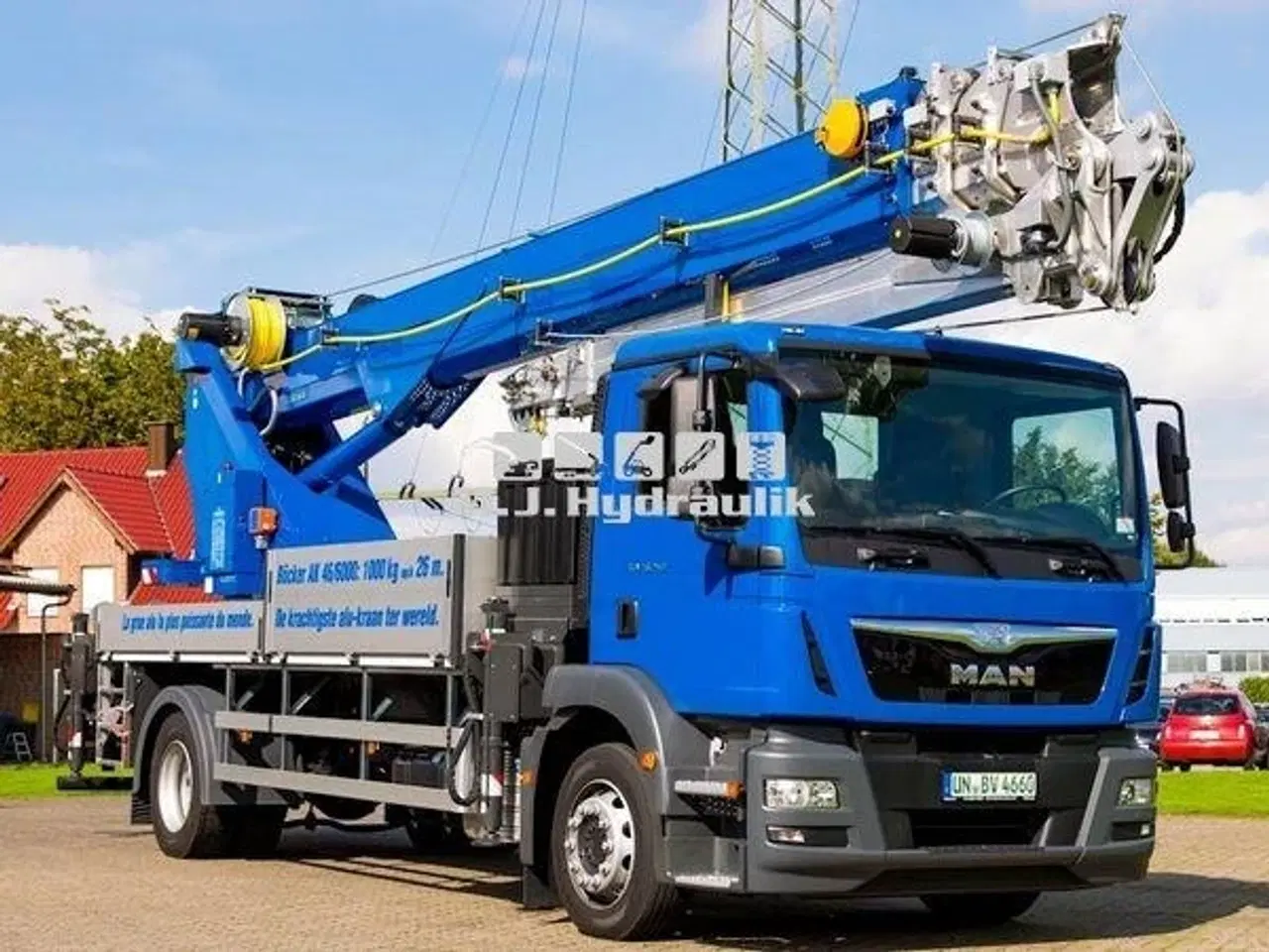 Billede 4 - Böcker AK 46/6000 lastbilkran/lastbillift