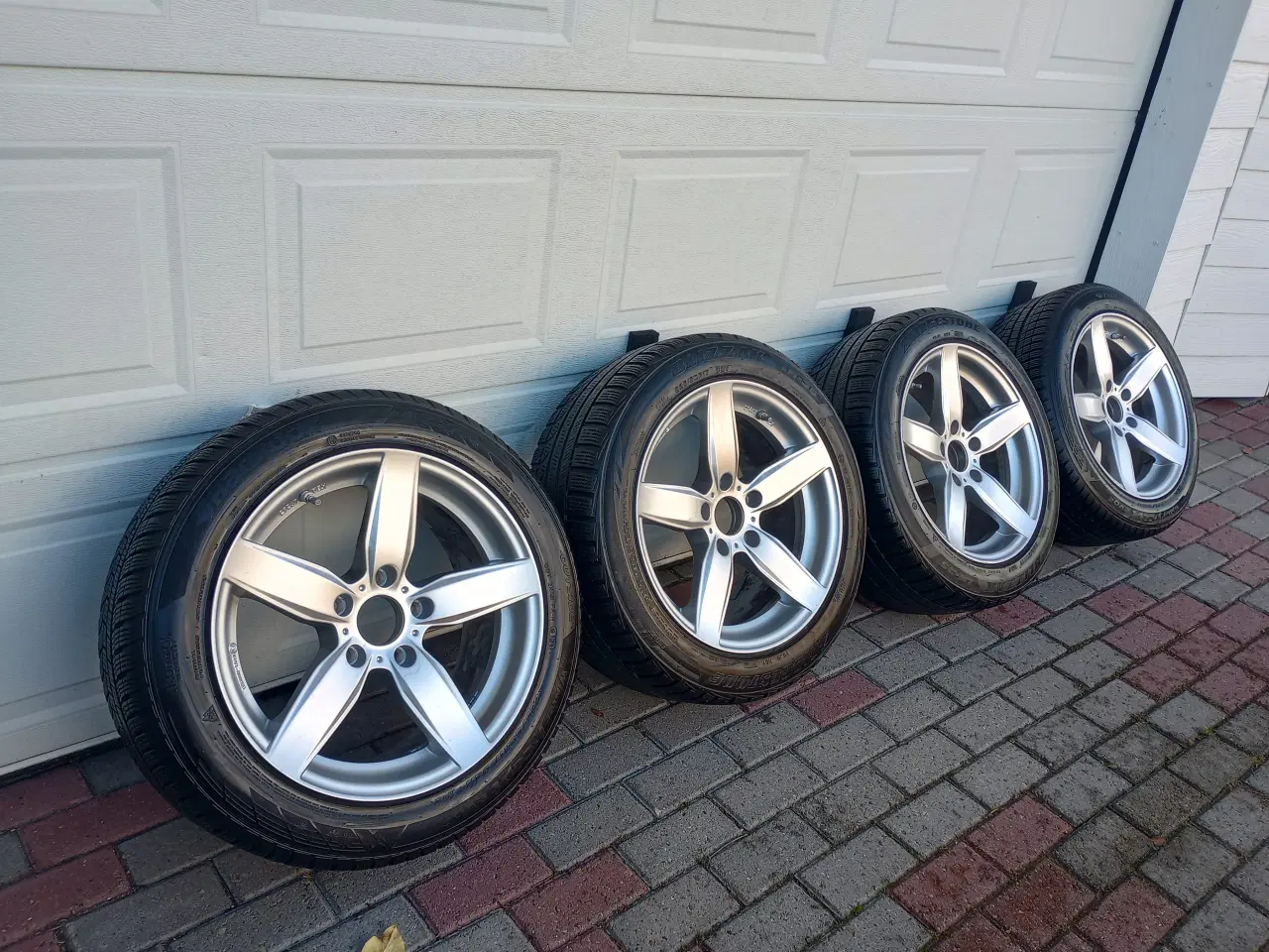 Billede 5 - BMW 17" vinterdæk, 5x120 vinterhjul, Tpms 3PMSF