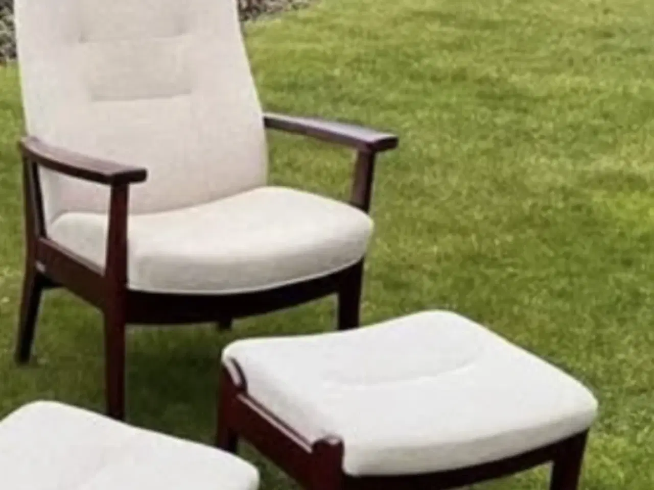 Billede 3 - 1 stk Farstrup otiumstol