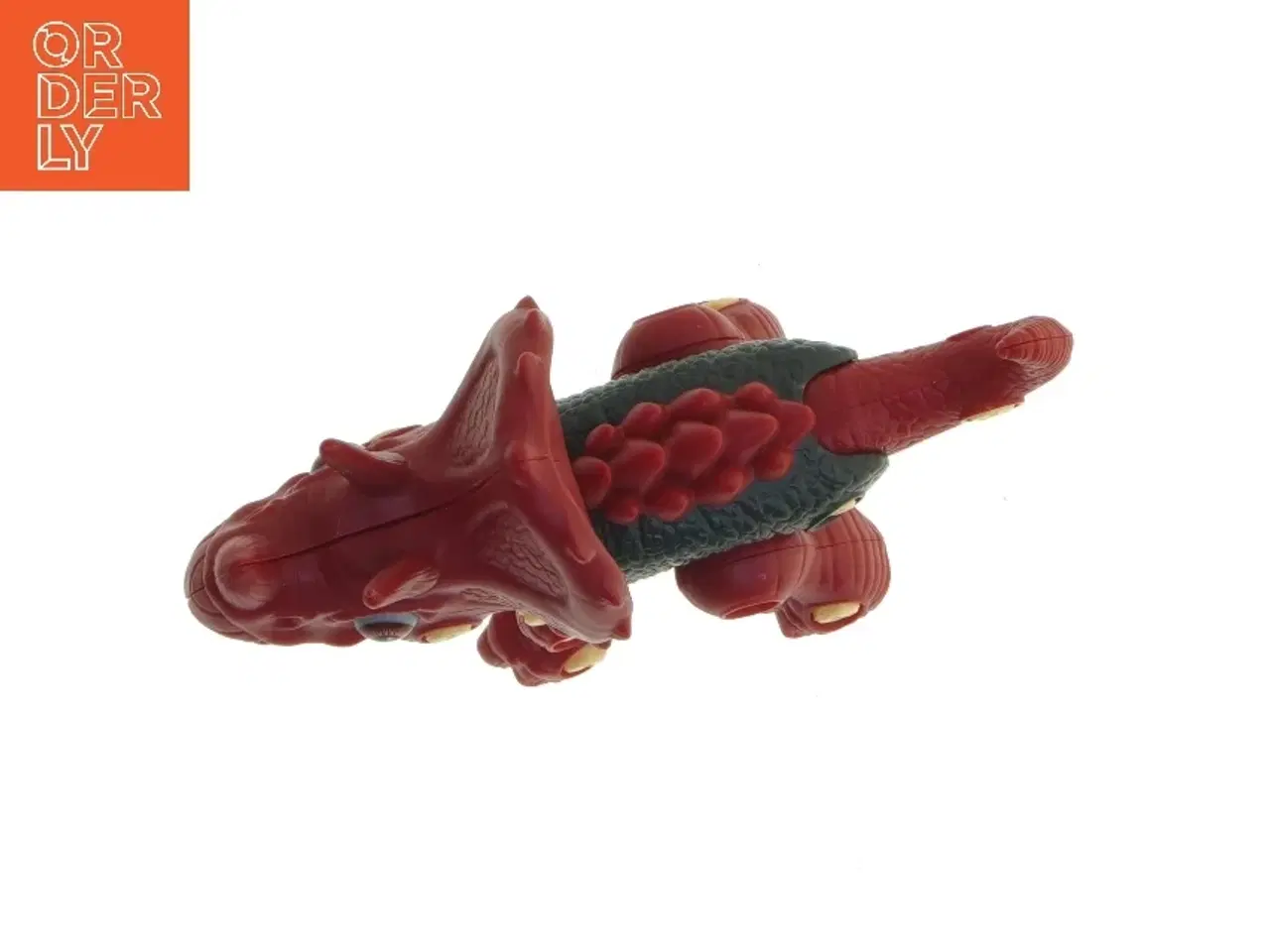 Billede 5 - Legetøjs triceratops med værktøj (str. 19x12 cm)