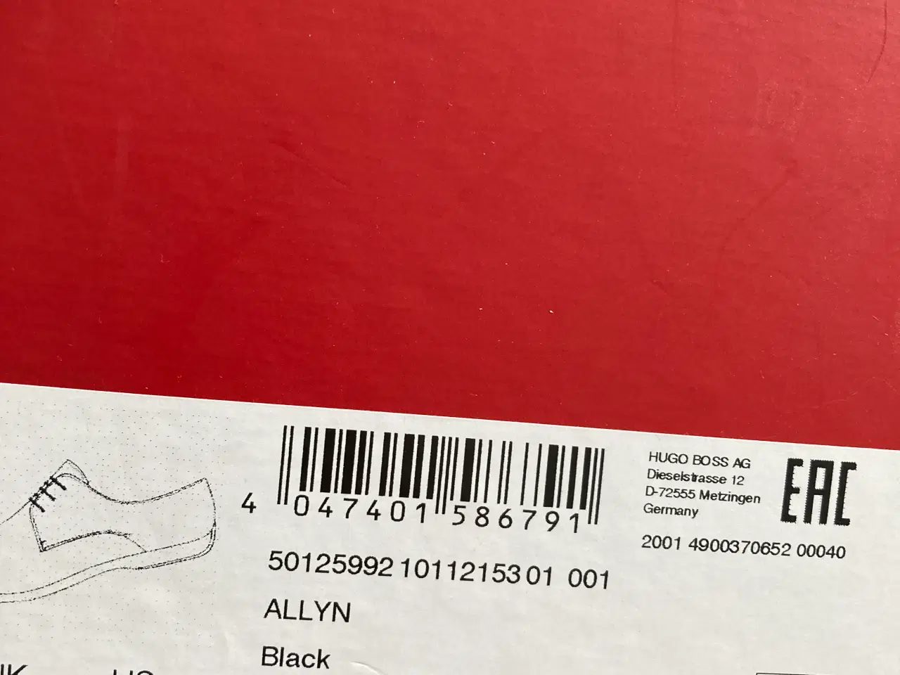 Billede 5 - Hugo boos sko sorte 