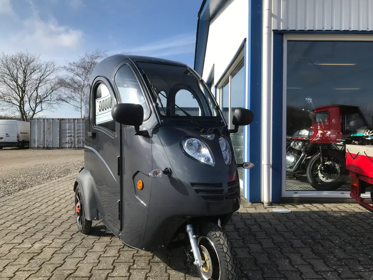 Billede 1 - Udsalg Sky 800 El-car knallert 30km 2 personer