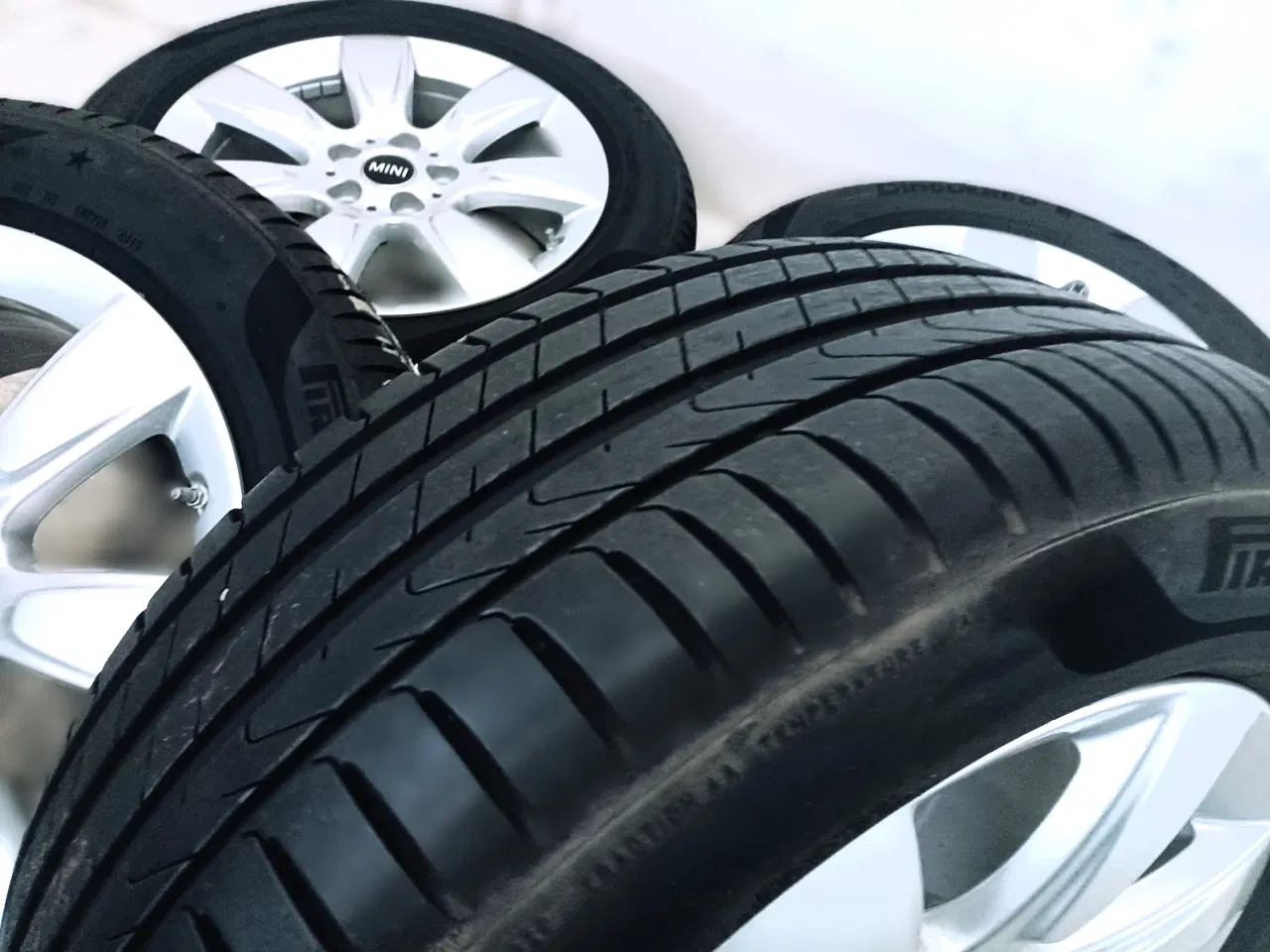 Billede 8 - 5x112 17" ET52 nav 66,6ø MINI sommersæt inkl.TPMS