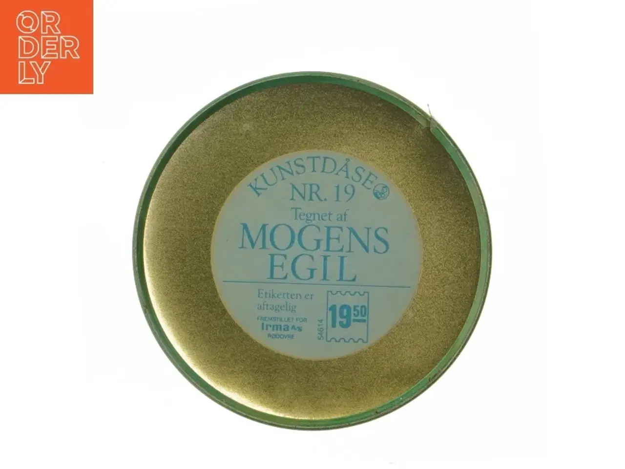 Billede 5 - Dekorativ opbevaringsdåse fra Irma (str. Ø. 11,5 cm. længde, 15 cm)