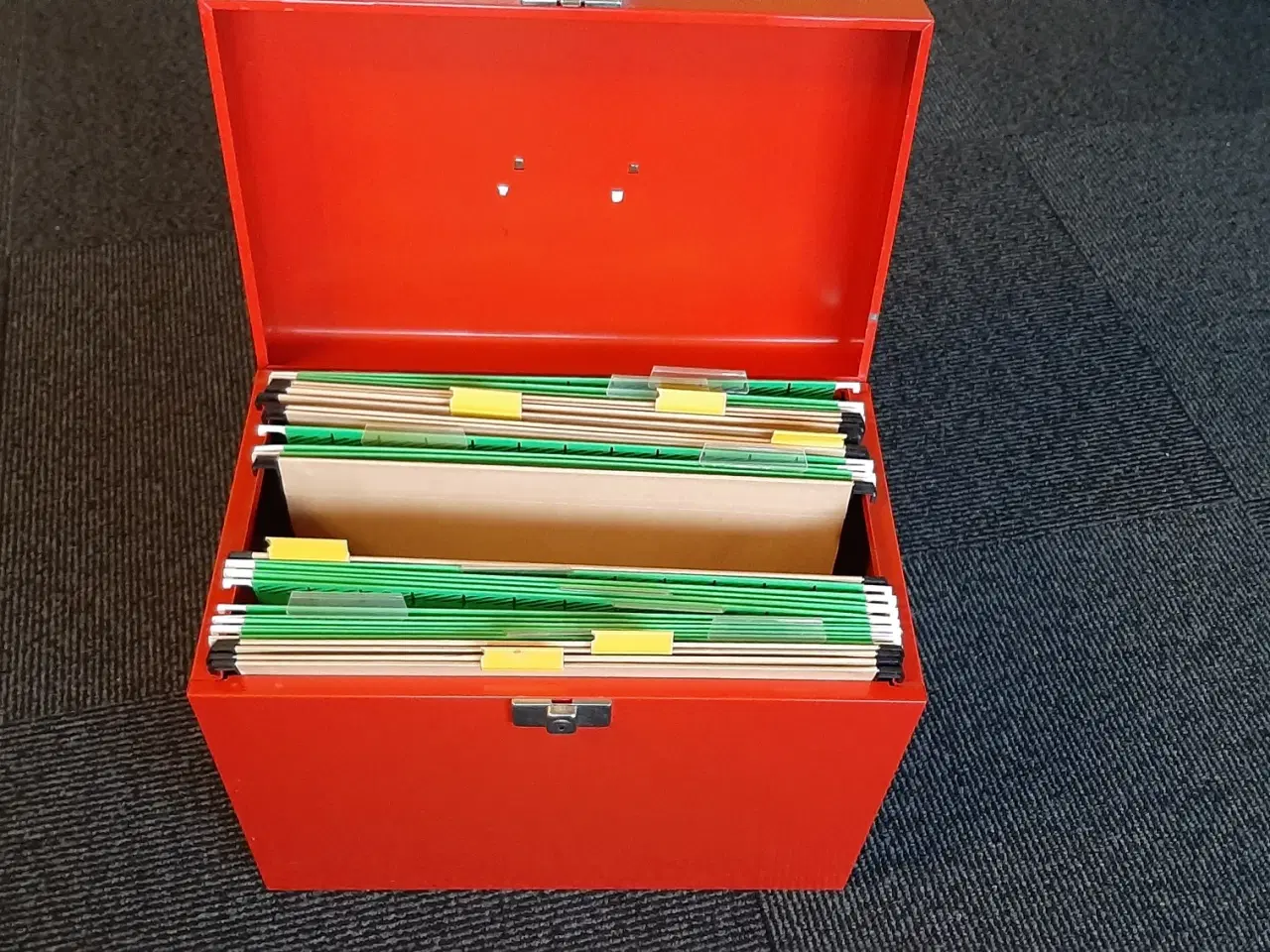 Billede 2 - Arkivboks m. hængemapper