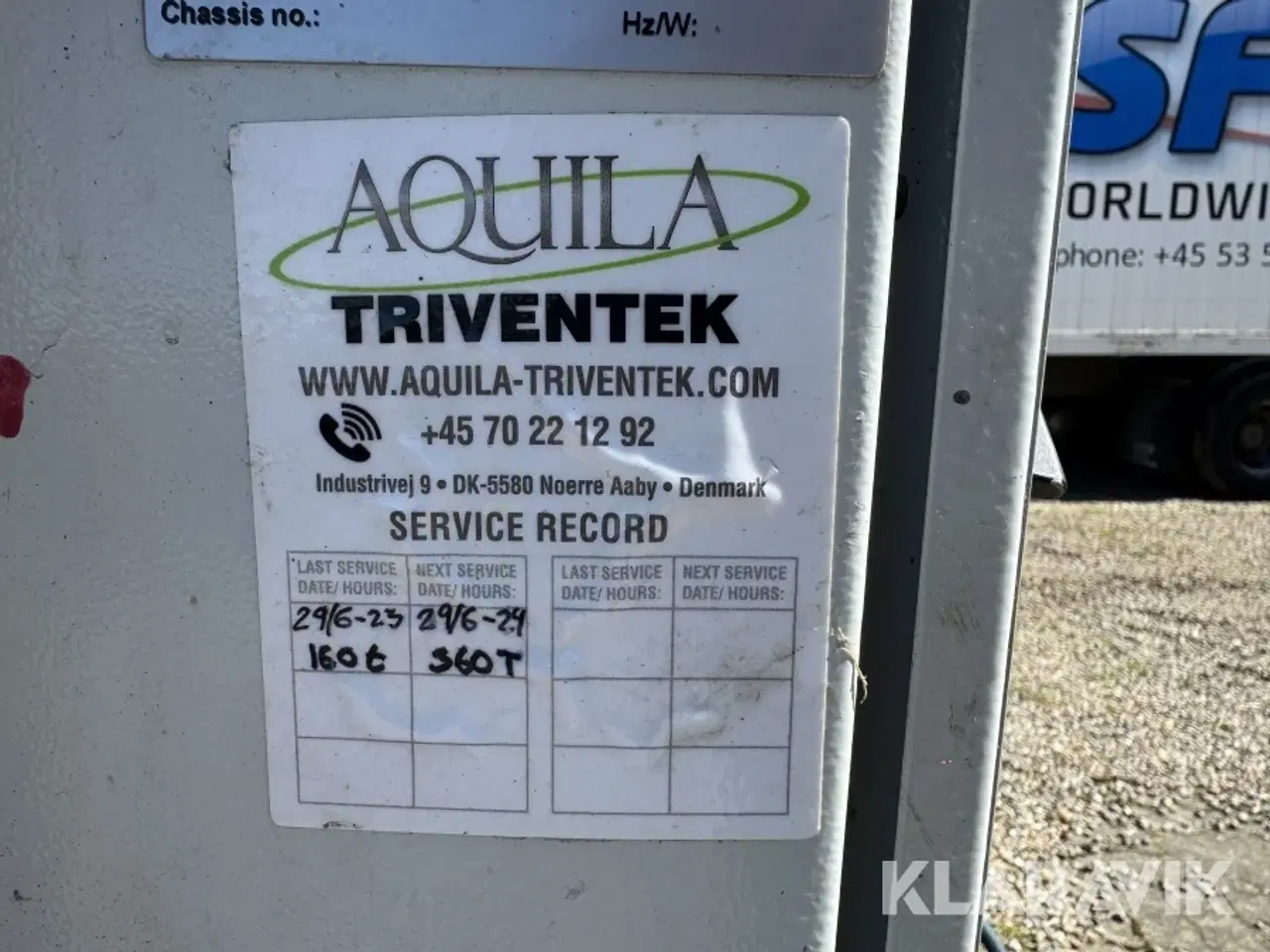 Billede 12 - Højtryksanlæg Aquila Triventek SD 352 PAT til Fliserens