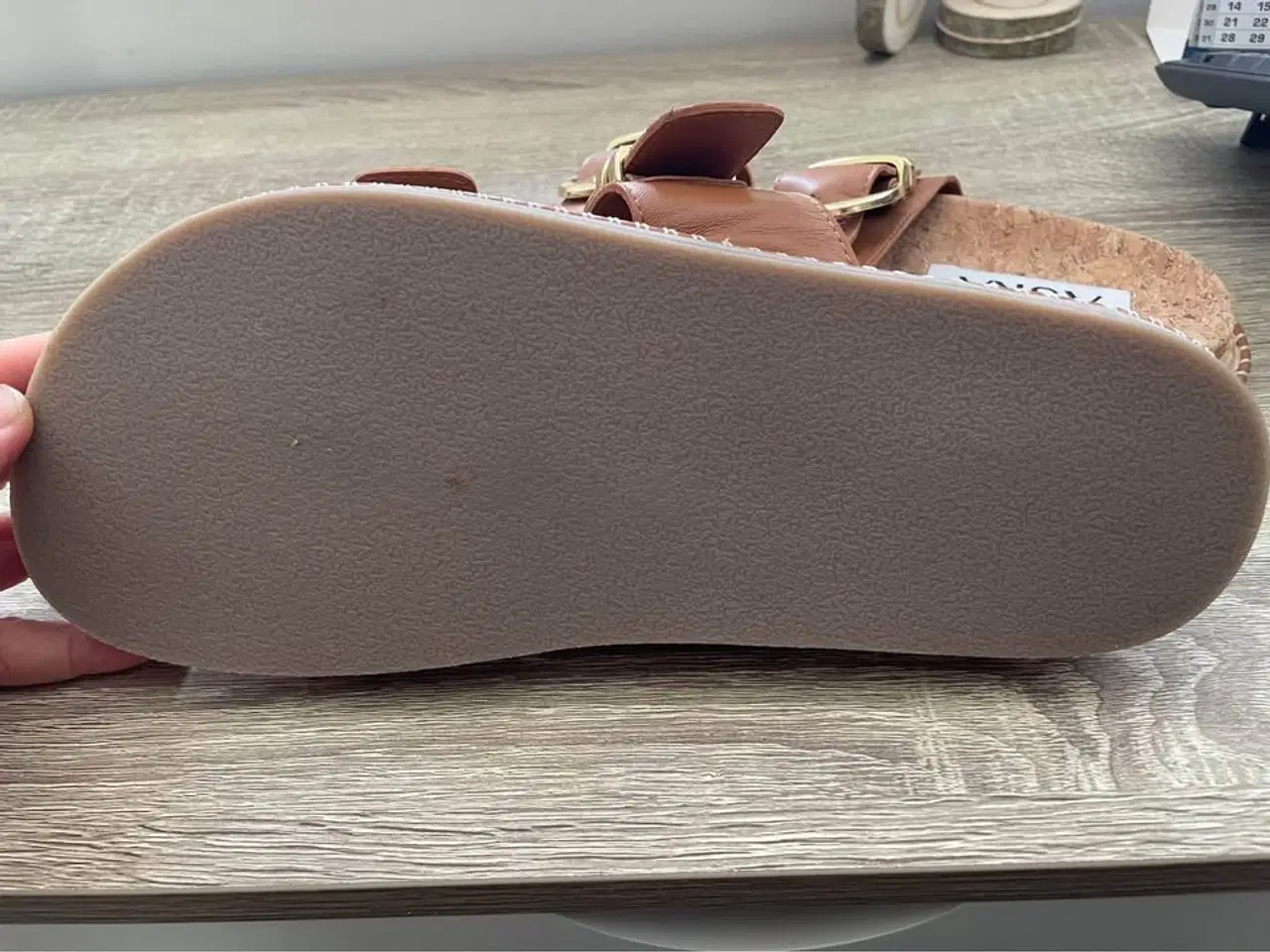 Billede 3 - NYE asda læder sandaler