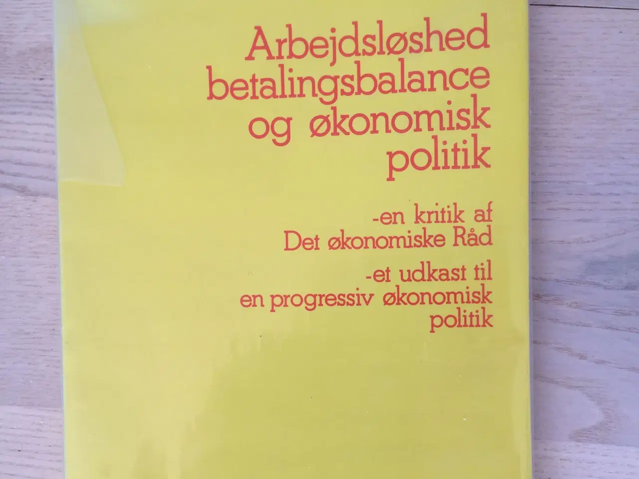 Billede 1 - Arbejdsløshed, betalingsbalance, økonomi