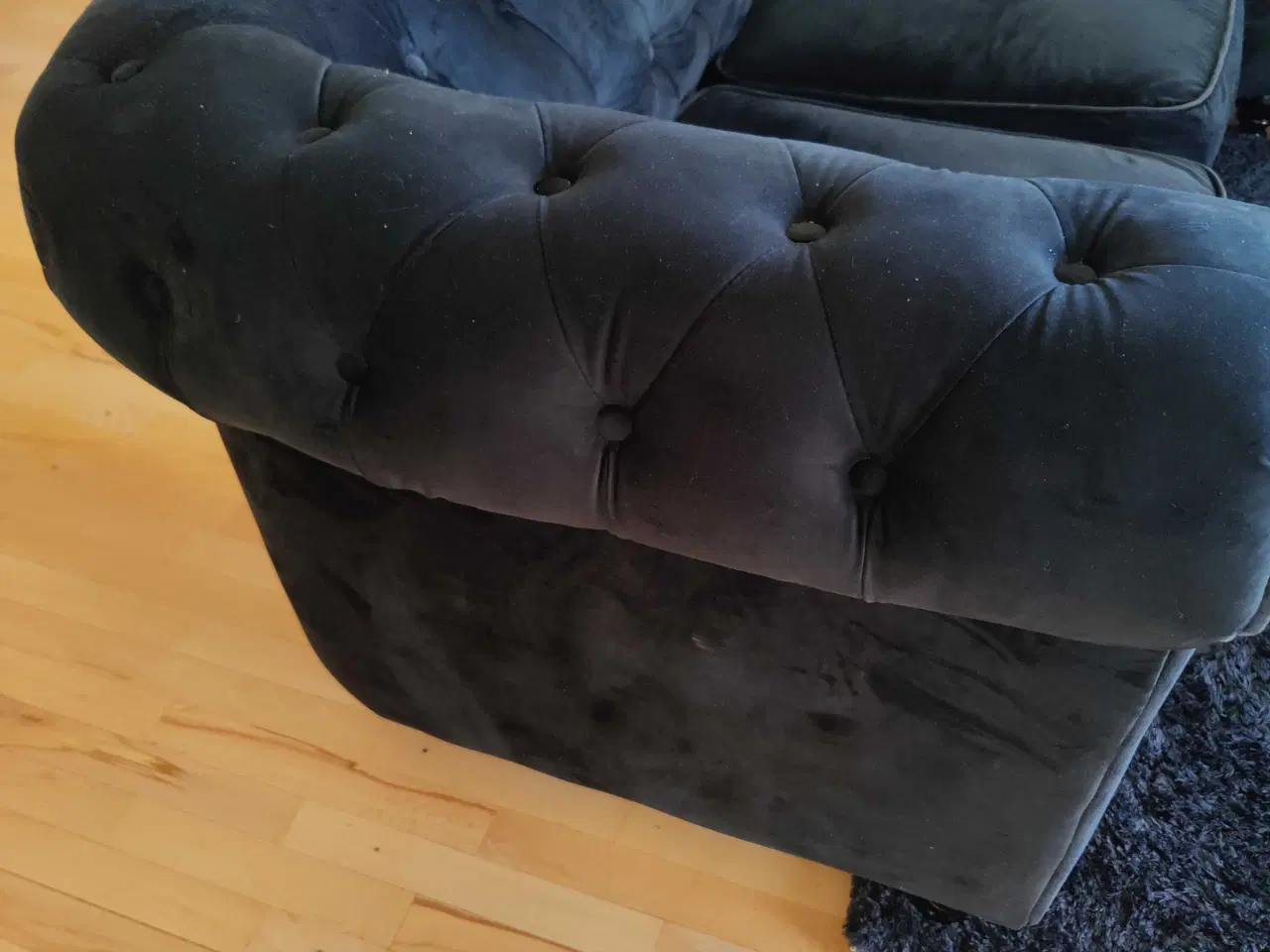Billede 10 - Fin velour sofa