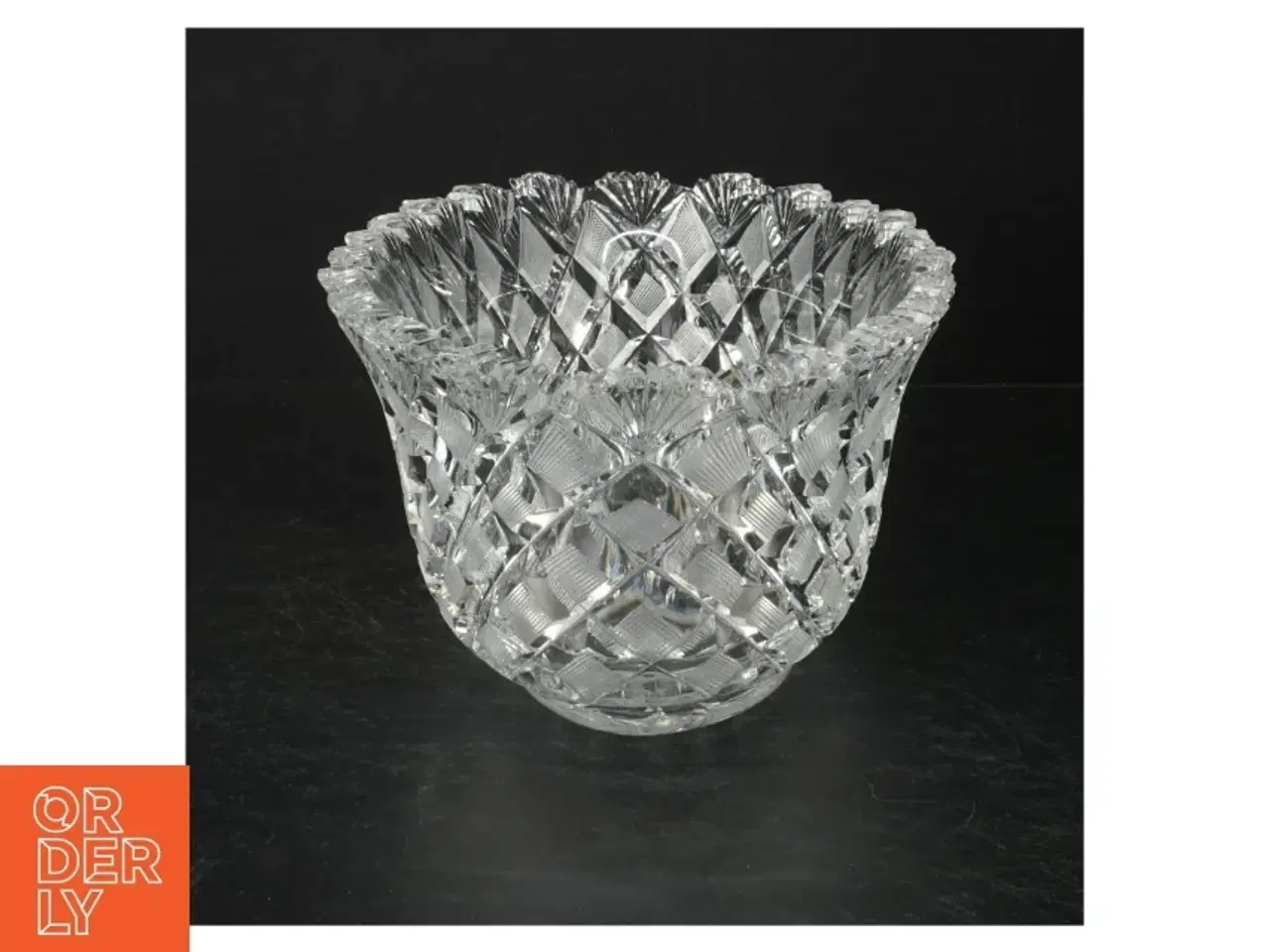 Billede 2 - Krystal skål (str. 37 cm)