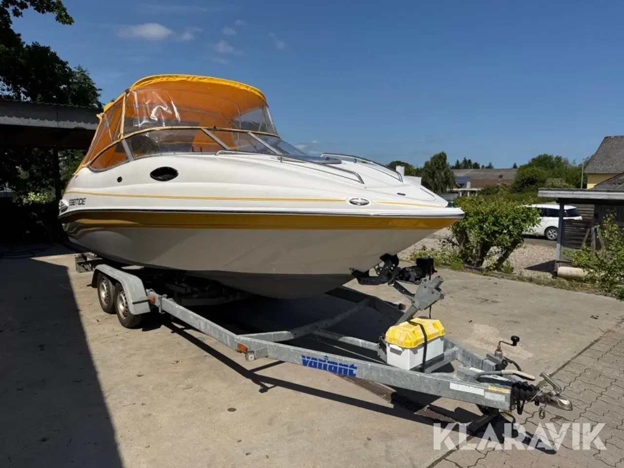 Billede 4 - Båd med trailer Ebbtide Cuddycabin 2100