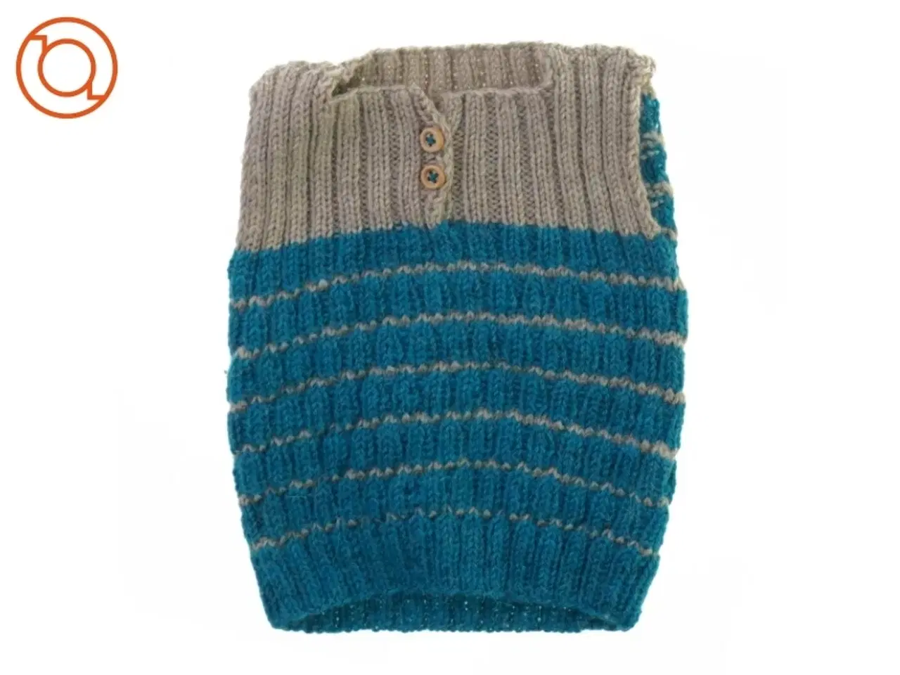 Billede 1 - Børnene strik-vest (str. 22 x 17 cm)