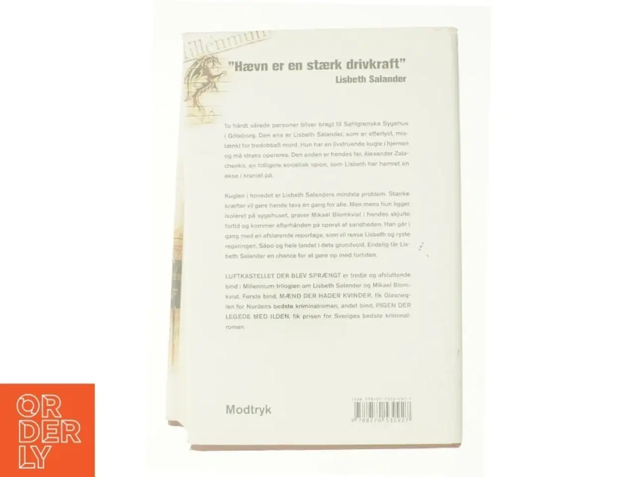 Billede 3 - Luftkastelletderblevsprngt Stir up a Hornets&#39; Nest of Girl. Shi Dige Larsen. the Danish Original. Hardcover](chinese Edition) (Bog)