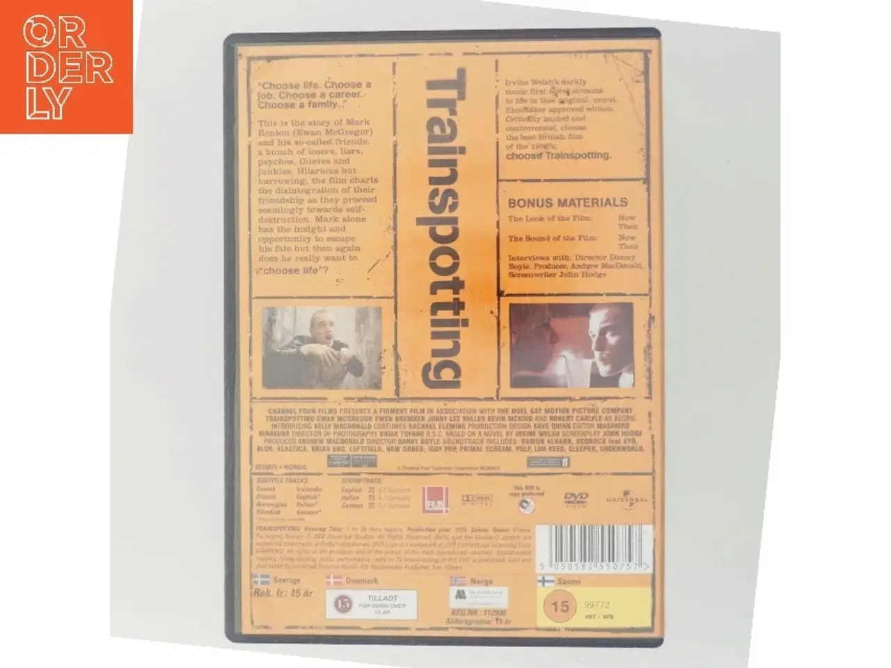 Billede 3 - Trainspotting med Ewan McGregor (DVD)