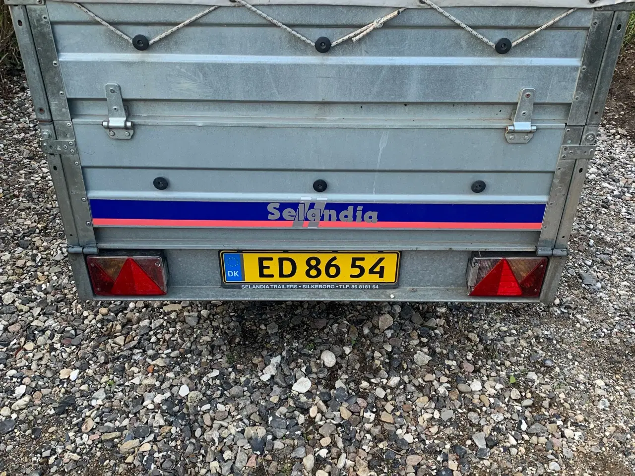 Billede 3 - Trailer/Proff model.750 kg med bremser med Tip
